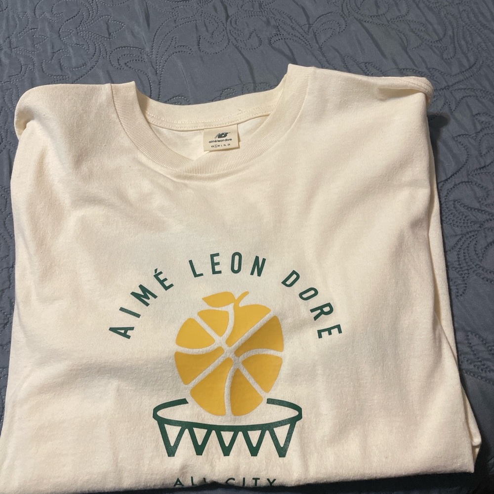 Aimé Leon Dore Cream Graphic T-Shirt